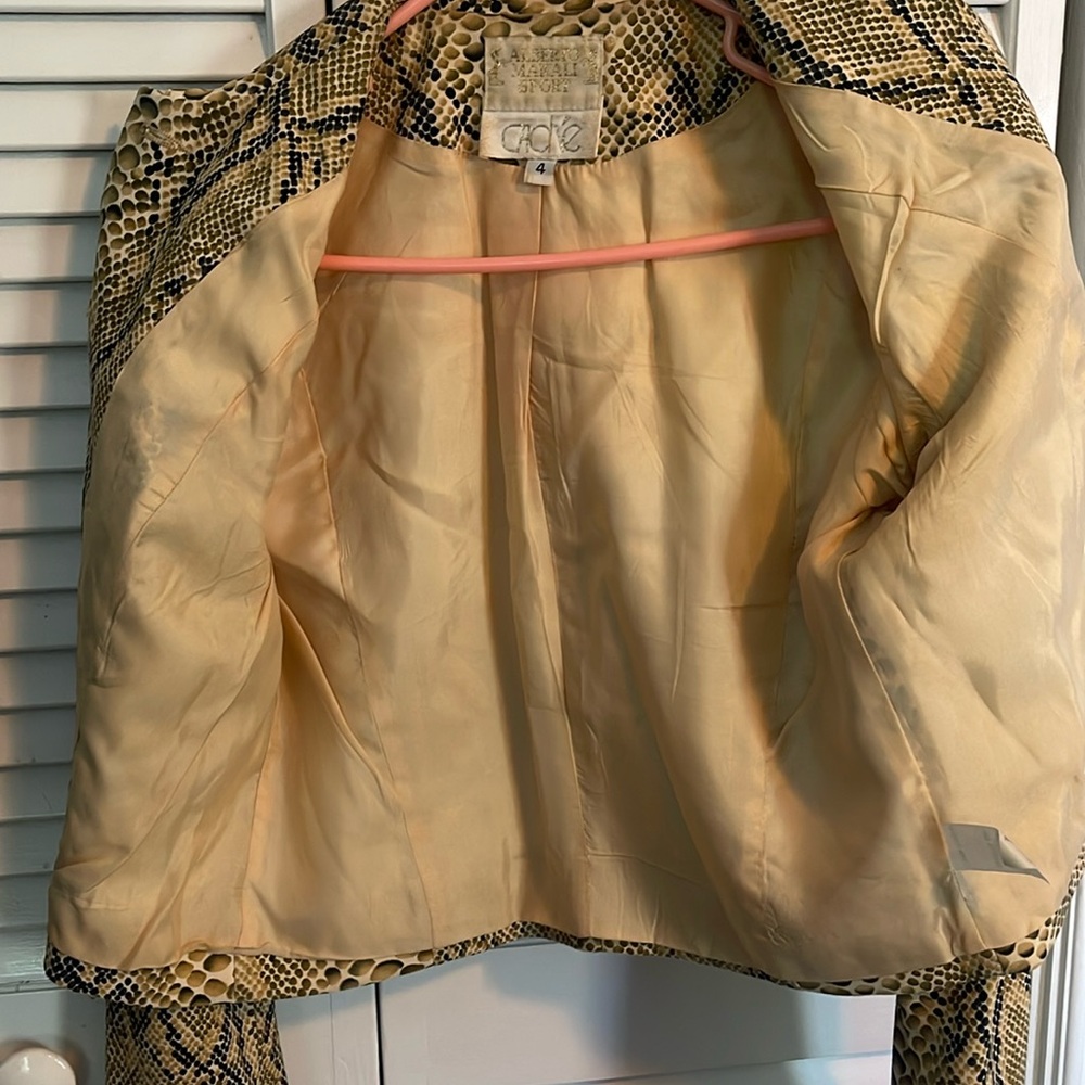 Alberto Makali Sport Snake print Jacket - Picture 6 of 6